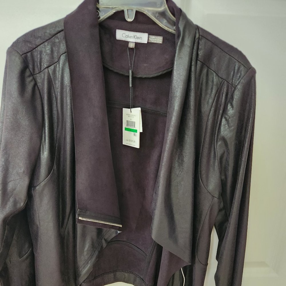NWT black zipper jacket